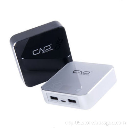 Aluminum 6,600mAh Power Bank in Colorful with 5-5.3V DC/1A Input and 5V DC/1-1.5A Output Range